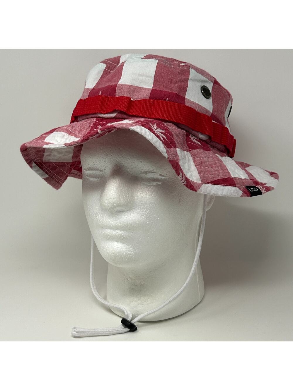LRG Lifted Research Group Boonie Hat Red Bucket Pot Weed Cannabis